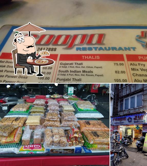 Enjoy the view at the outside area of Roopa Restaurant