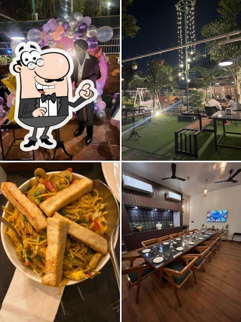 Take a seat at one of the tables at Woodland Affairs