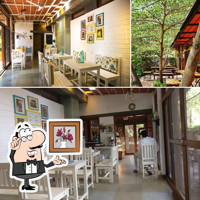 The picture of The Yellow Tree’s interior and exterior