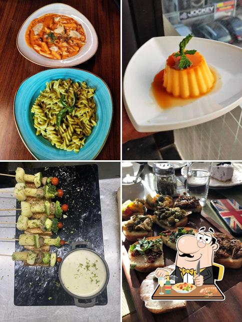 Food at Little Italy Restaurant, Jaipur