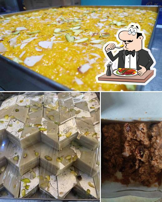 Food at Bikaner sweets