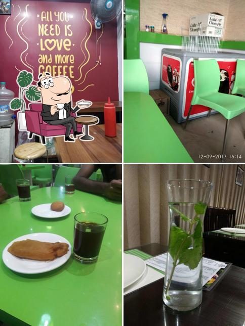 Check out how Tea Time Cafe looks inside