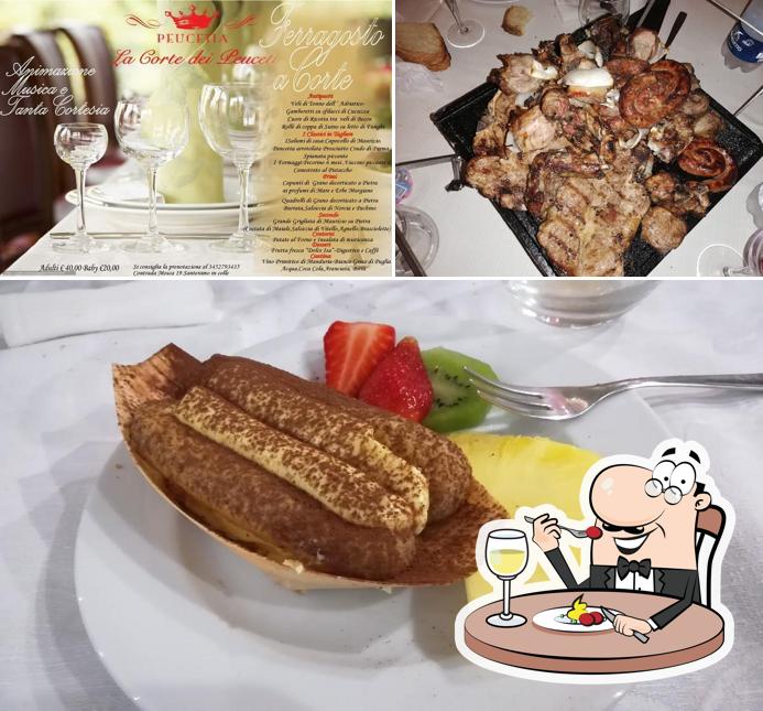 La cibo e bevanda del ristorante