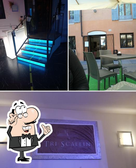 Gli interni di Tri Scalein Modena