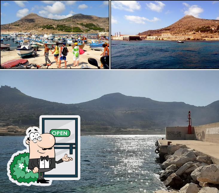 Goditi la vista dagli esterni di U Bar du Marinaru