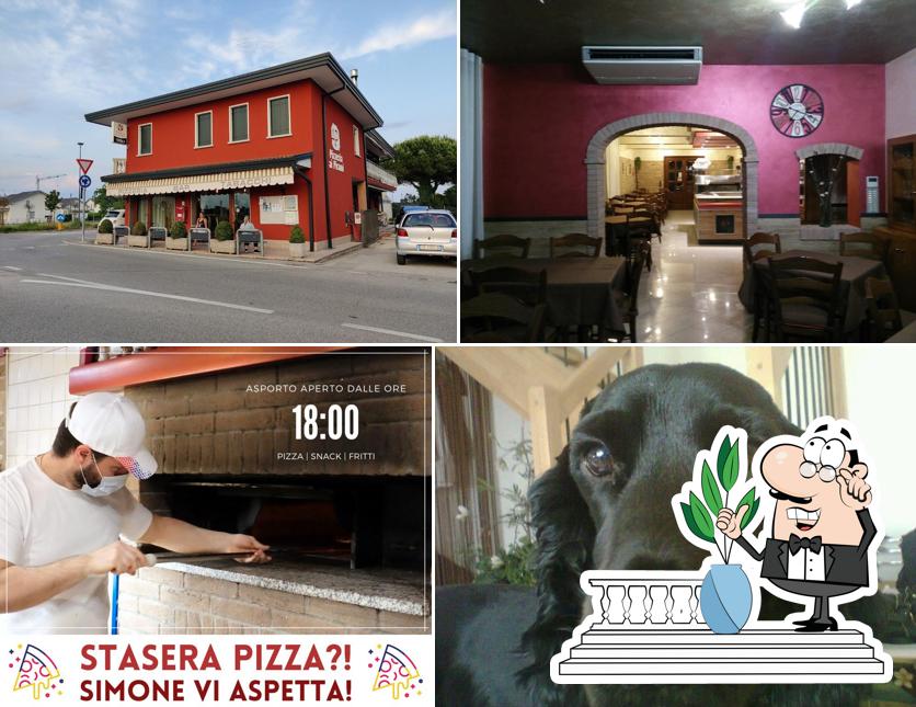 Gli esterni di Pizzeria AI Pirami