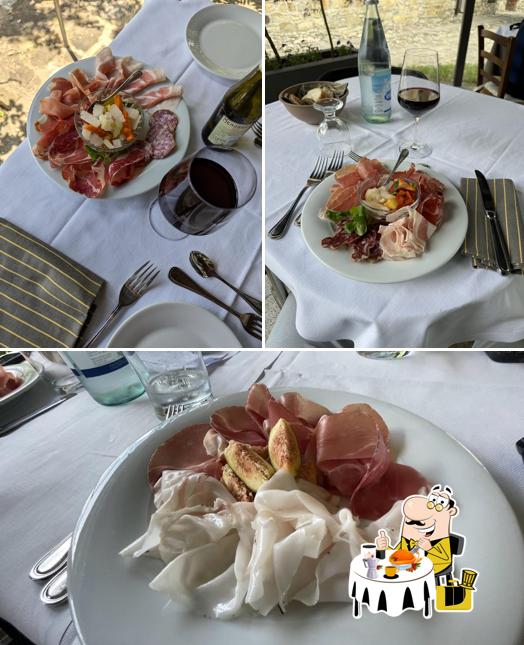 Antipasto al Ristorante Rocca Rosa