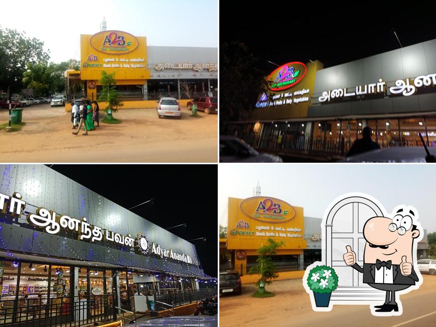 Check out how Adyar Ananda Bhavan - A2B looks outside