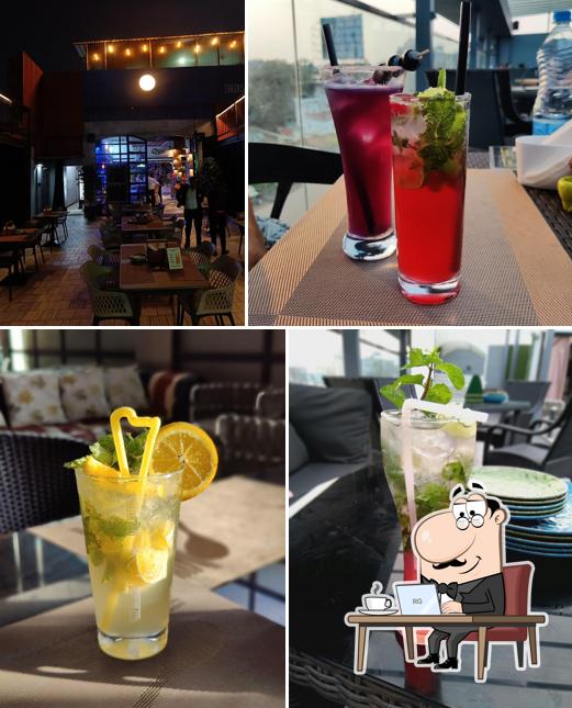 The interior of Amigos Bar