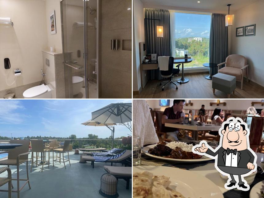 Take a seat at one of the tables at O by Tamara Trivandrum