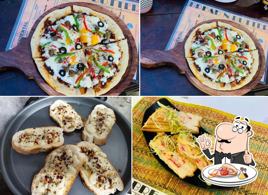 Pick pizza at Bread N Butter