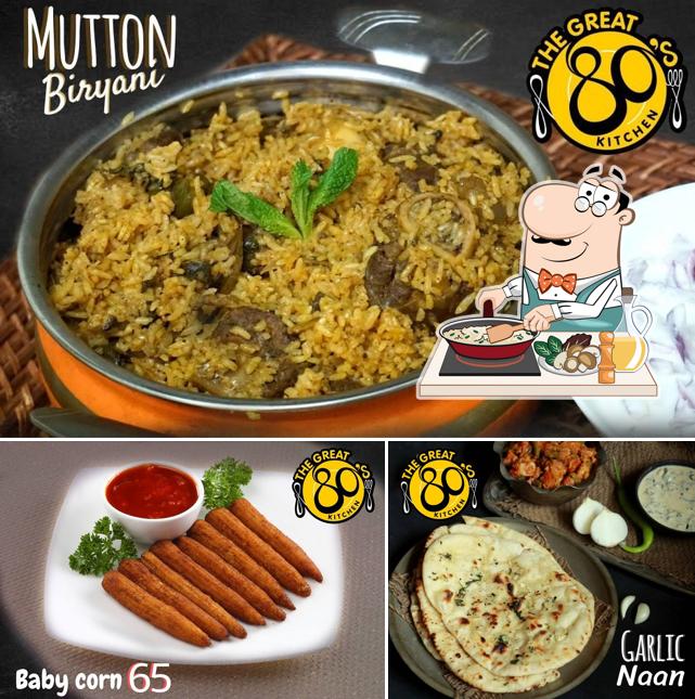 Fried rice at The Great 80'S Kitchen