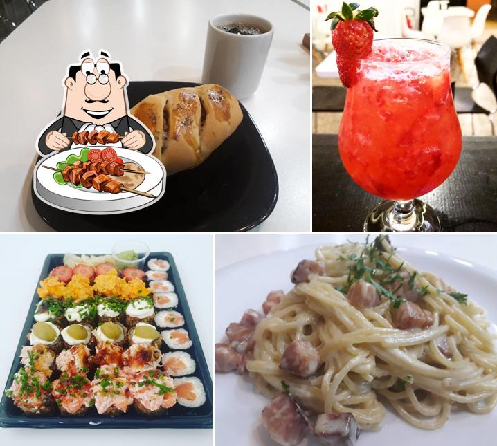 Platos en Henko Sushi Canoas