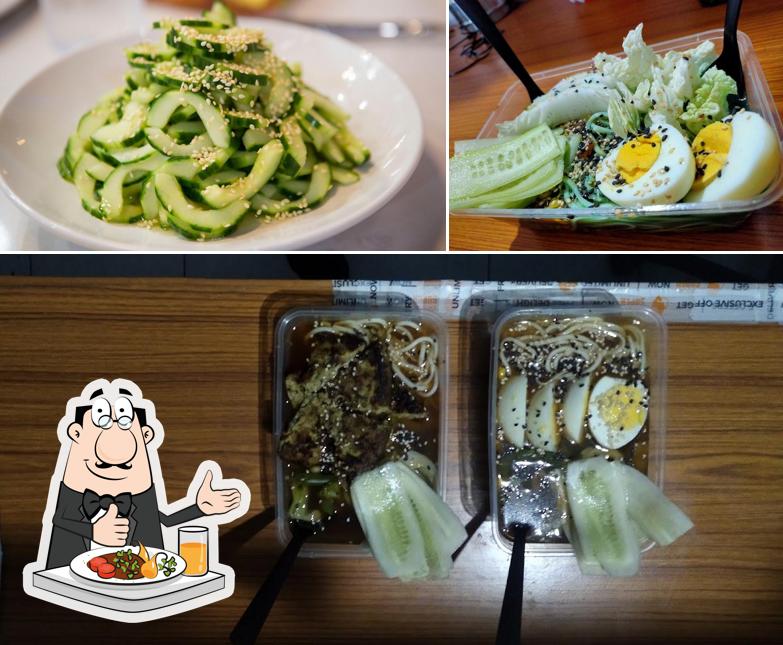 Food at Kaiju Sando, The Japanese Kitchen