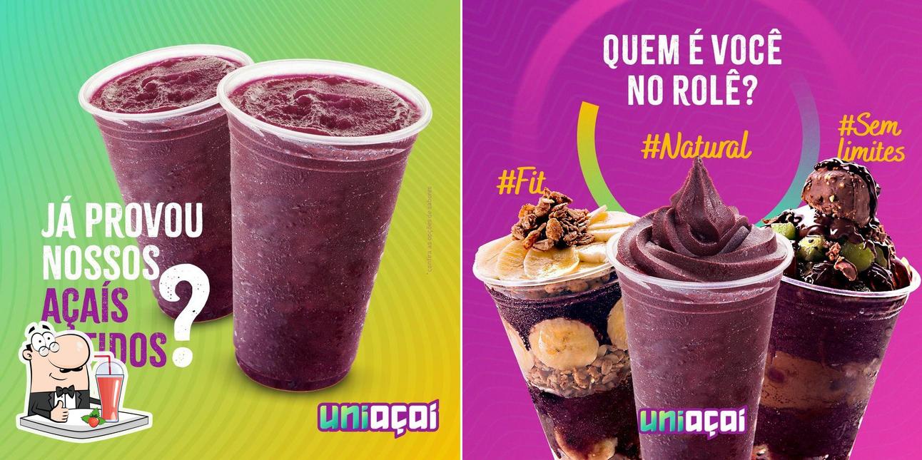 Desfrute de uma bebida no Uni Açaí Catanduva SP