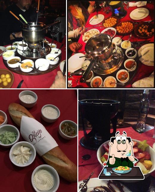 Comida em Restaurante Só Queijo