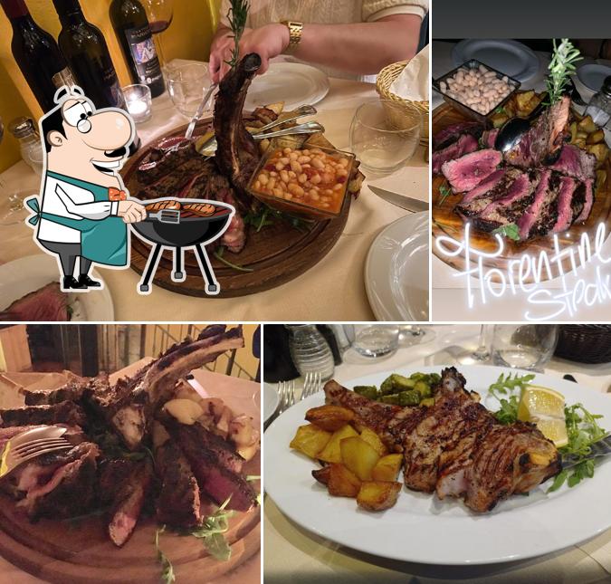 Parione offre piatti di carne