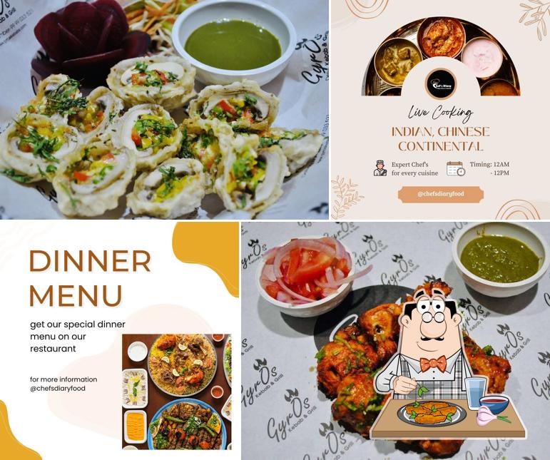 Chicken wings at Chef's diary food