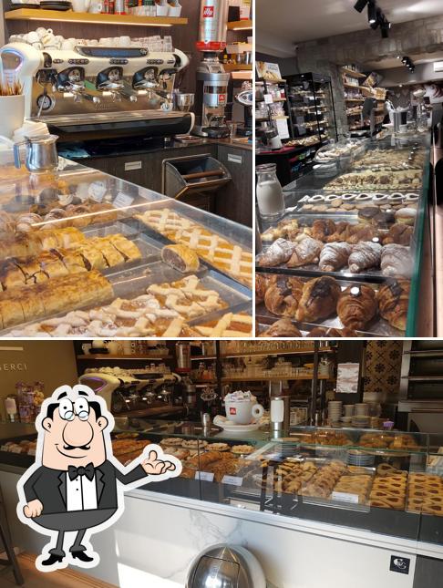 Gli interni di Pasticceria Marc