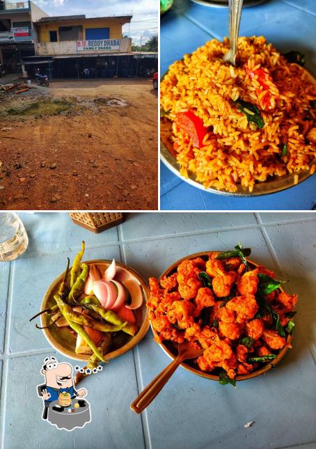 The photo of food and exterior at B.M. Reddy dhaba