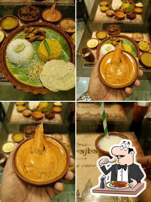 Food at Kolkata Rajbari-Hatibagan