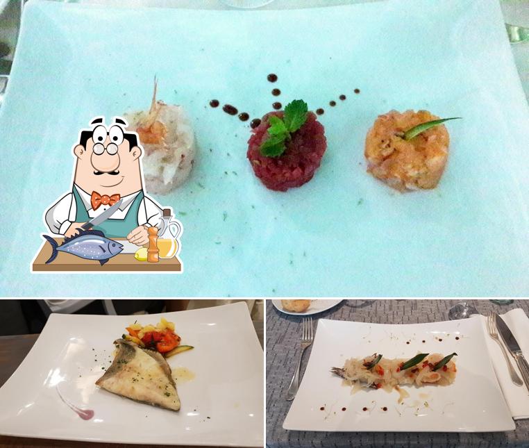 Salmone grigliato al Ristorante Duilio