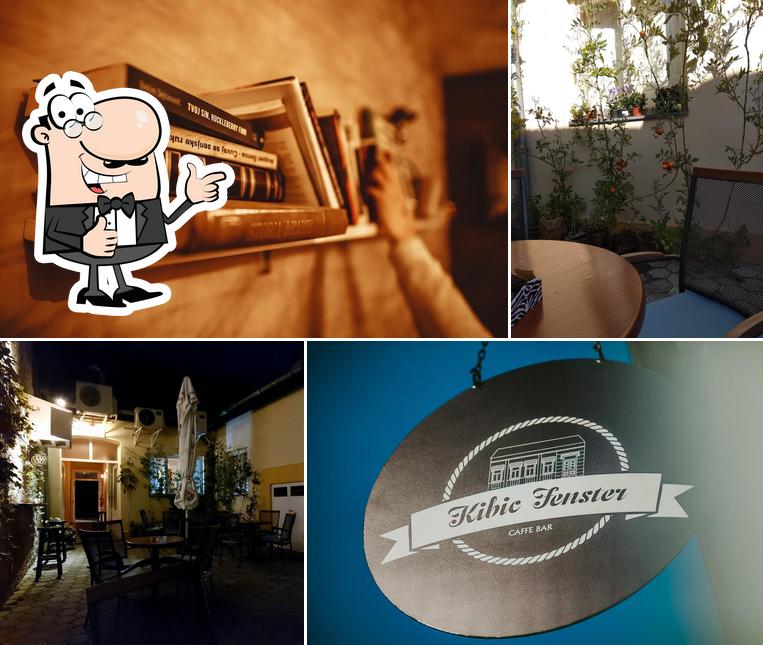 Caffe bar Kibic Fenster