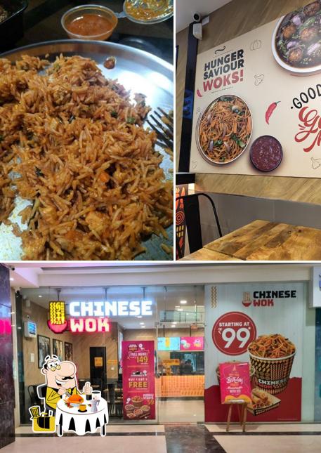 The restaurant's food and interior