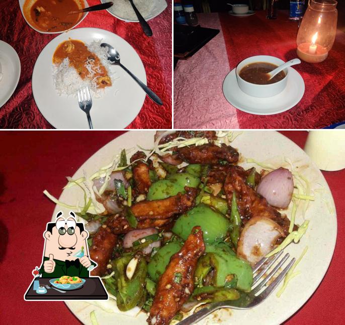 Meals at Domnick beach shack