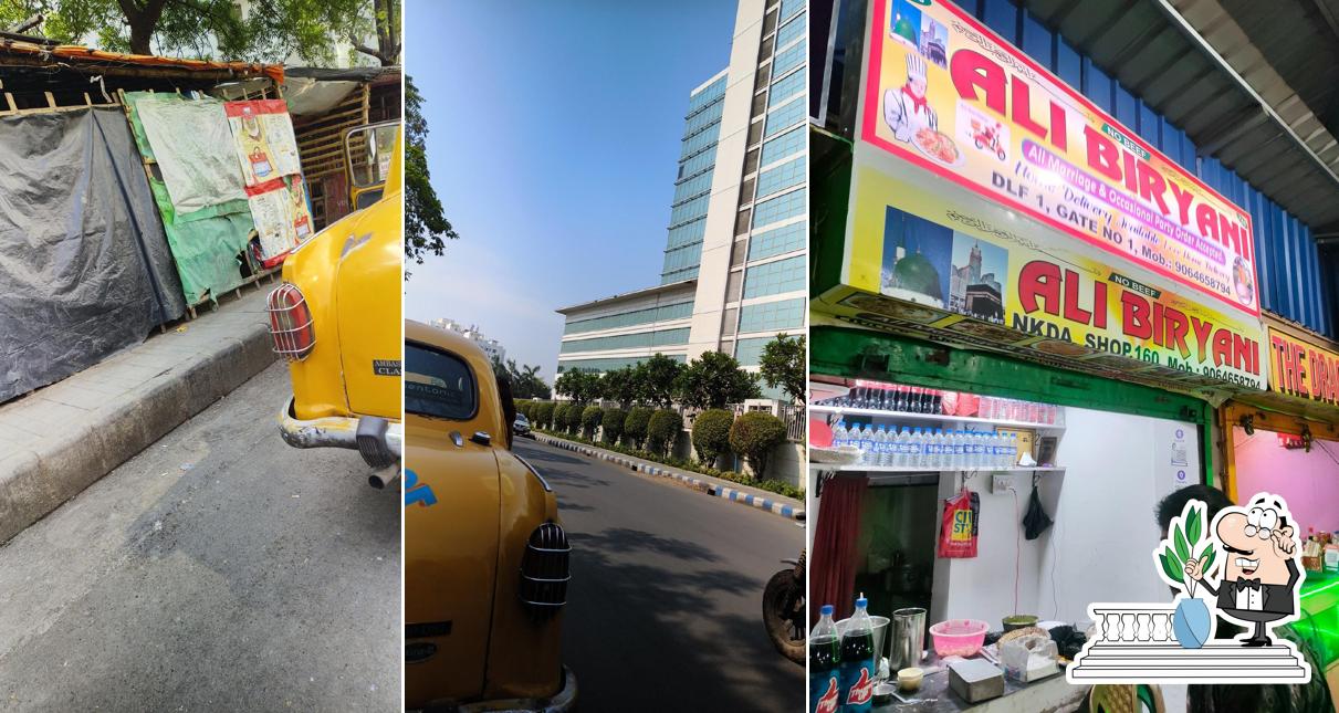 The exterior of Ali Biryani