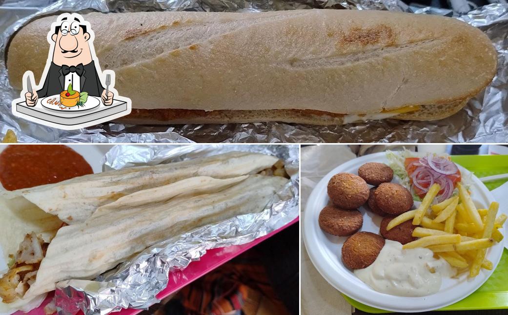 Panino con maiale stirato al Pizza Turbo Kebab