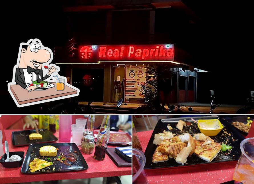 Food at RP PALANPUR PAPRIKA PIZZA (REAL PAPRIKA) AROMA CIRCLE