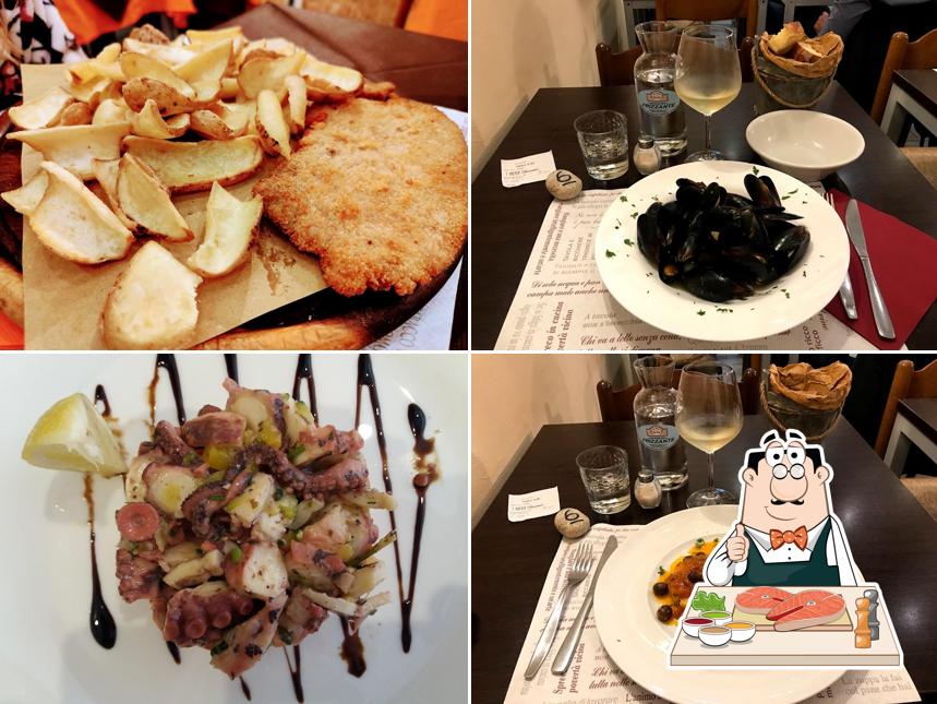 Fish and chips al Trattoria Da Zia Giò