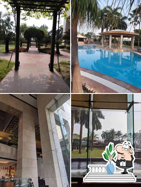 Enjoy the view at the outside area of Waterside Cafe