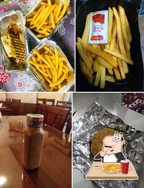 French fries at Bun & Base