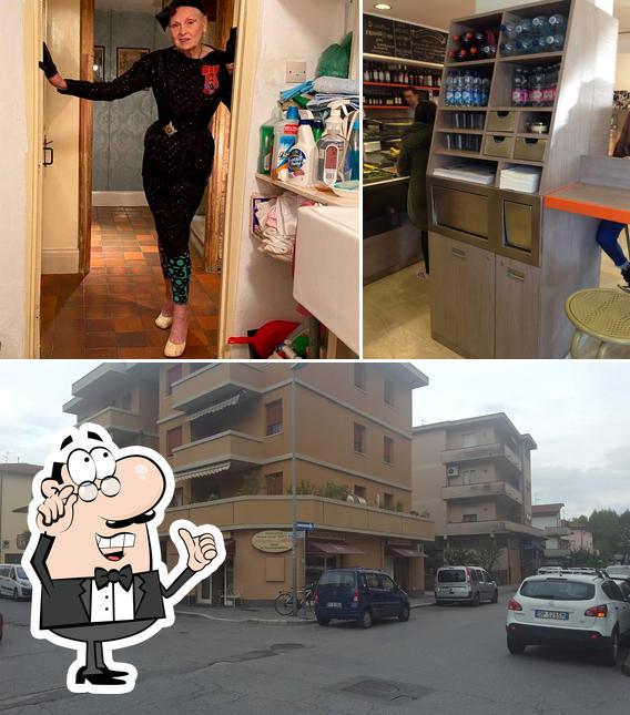 La interni e esterno del ristorante