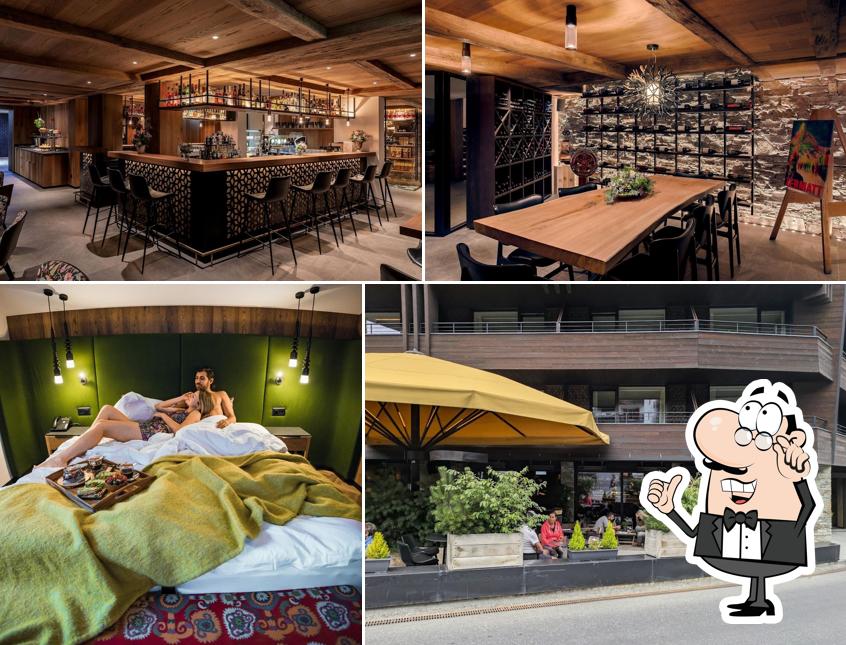 Dai un'occhiata agli interni di Zermama Bistro