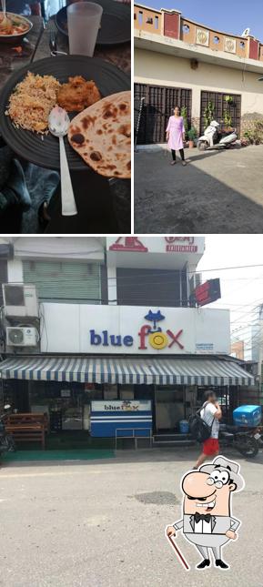 The exterior of Blue Fox