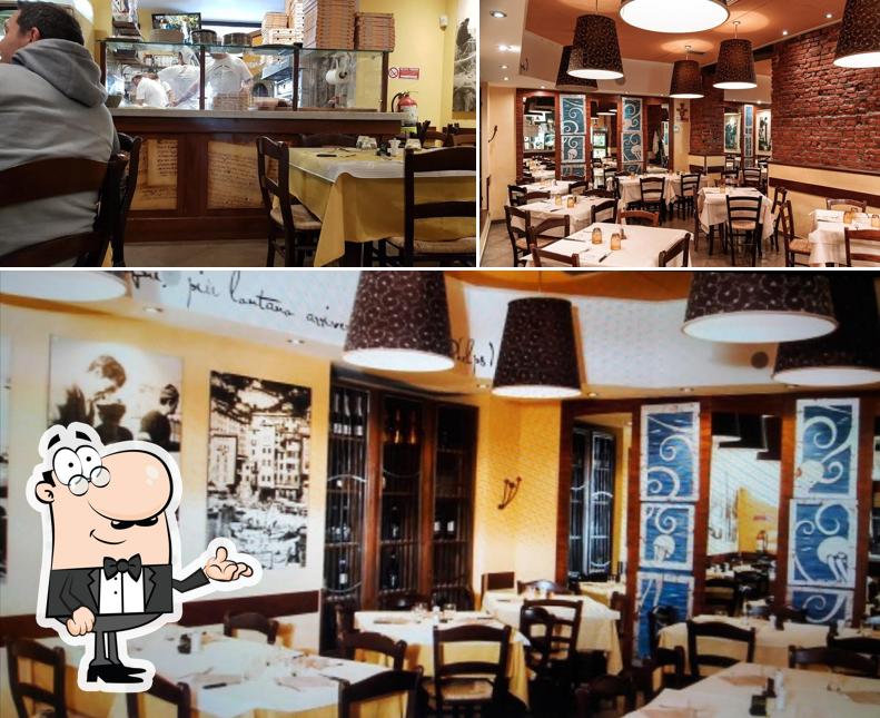 Gli interni di Pizzeria Del Ponte