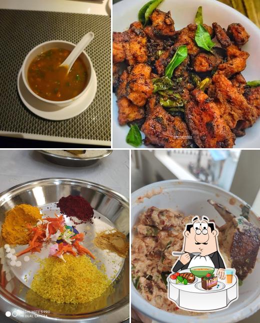 Hot and sour soup at V Royal Park