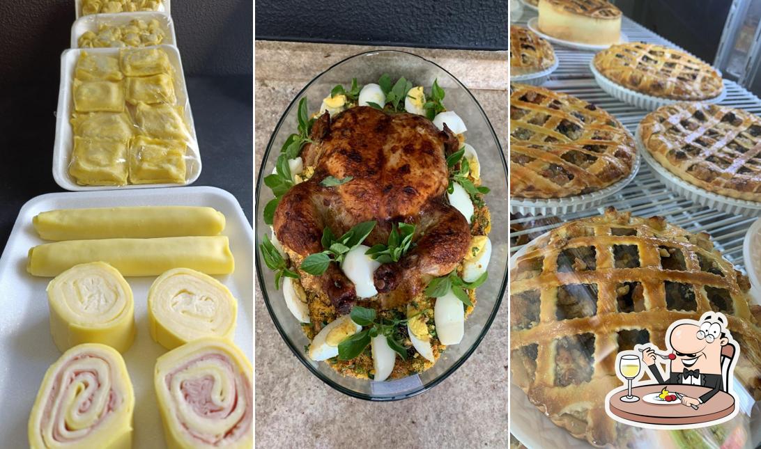 Costeletas de porco em Casa de Massas Romana