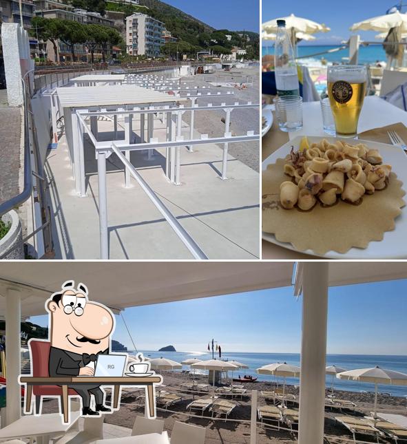 Gli interni di Bagni Lido Ristorante Beach Bar