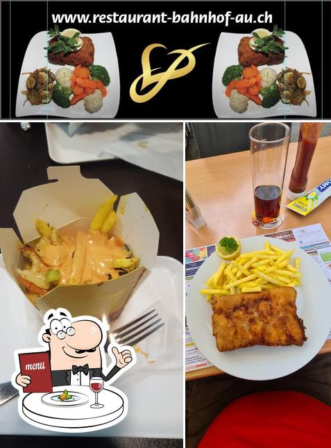 Cibo al Restaurant Bahnhof Au