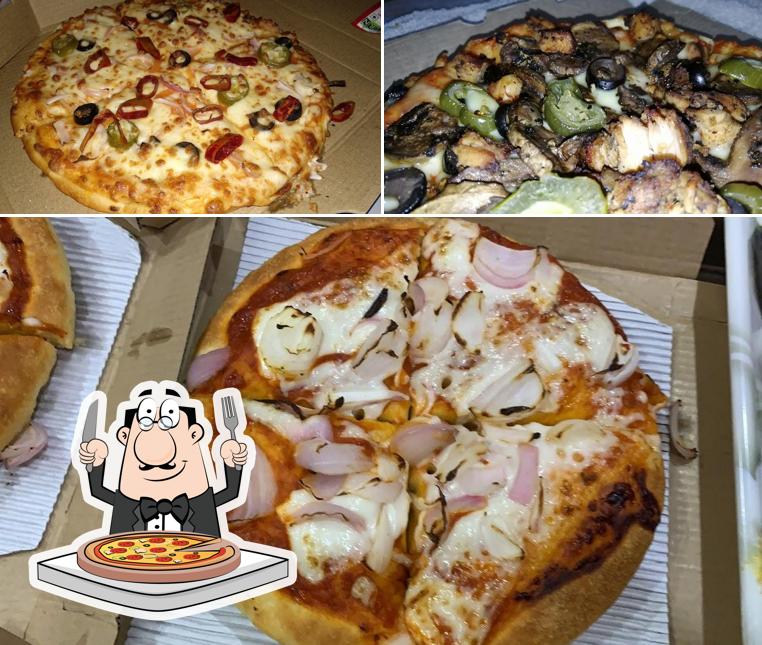 Get pizza at Domino's Pizza The Great India Place, Noida