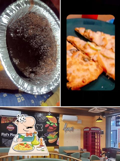 Fizis pizza is distinguished by food and interior