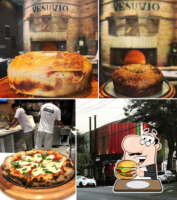 Consiga um hambúrguer no Brazzatto Pizza