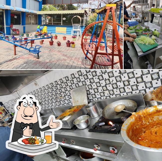Check out the image displaying food and play area at JPR - Jagat Punjabi Rasoi, Since 2017