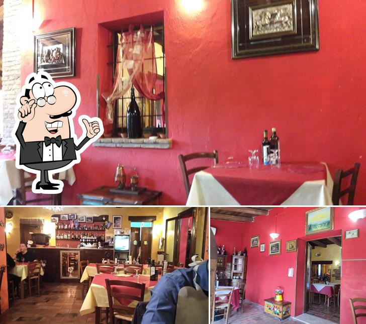 Dai un'occhiata agli interni di Pane E Vino