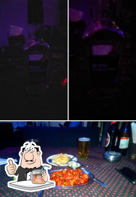 Order a drink from the menu