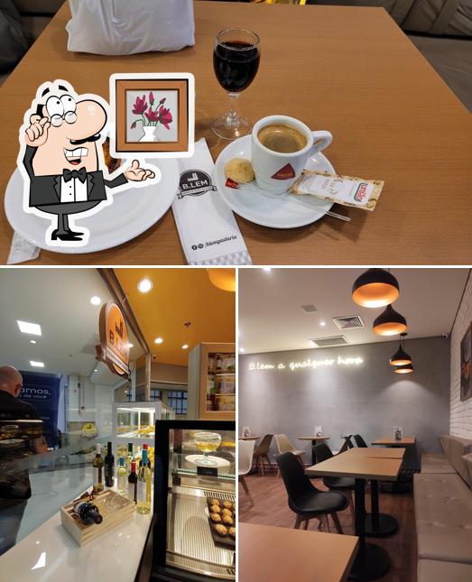 O interior do B.lem Padaria Portuguesa